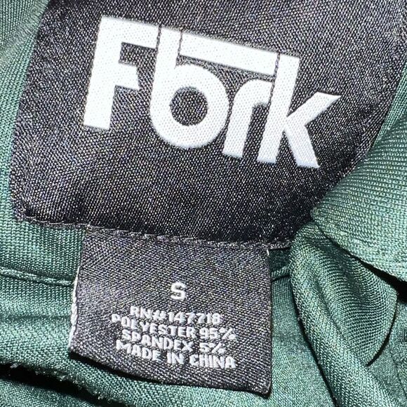 FBRK Red & Green NU Standard Track Jacket & Tapered Matching Joggers Mens size S - Picture 5 of 6